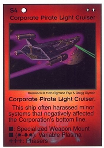Corporate pirate light cruiser - pirate,