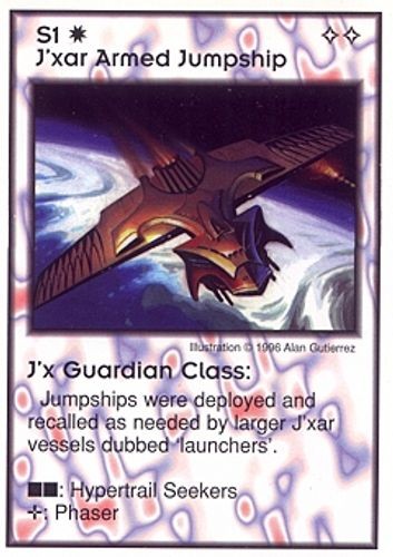 Xar armed jumpship guardian - jumpship,
