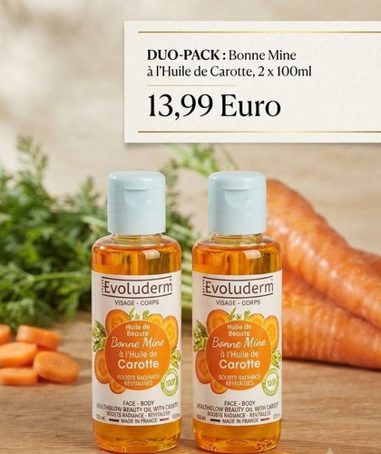 Evoluderm con carota ricco di - evoluderm,