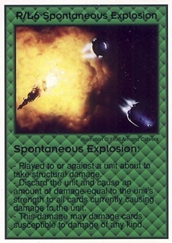 Spontaneous explosion - explosion,