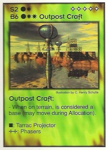 Outpost craft aqaaran - craft, [aqaaran]